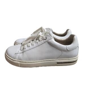 Birkenstock Bend Low Leather in white size 40 unisex